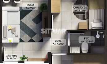 Imagem 2: Apartamento à Venda Edifício BR3 03, Monte Castelo, Tubarão/SC