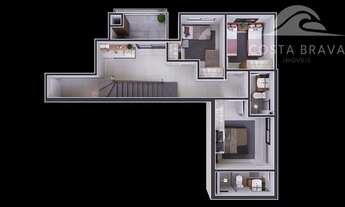 Imagem 6: Cobertura Duplex em Caiobá, 2 Vagas, 191,02 m² por R$ 1.350.000