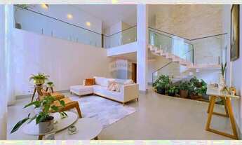 Imagem 5: Casa com 4 Quartos 3 Suítes Closet Piscina Churrasqueira no Residencial Primavera Ponte Al