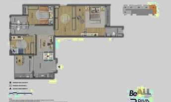 Imagem 3: Apartamento Garden à venda no Be All com 2 quartos e 68m²