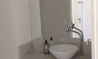 Imagem 2: 1 dorm com suíte + lavabo + ampla varanda totalmente mobiliado - Boqueirão Alto padrão