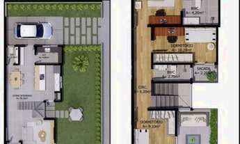 Imagem 4: Casa para venda possui 157 metros quadrados com 3 quartos