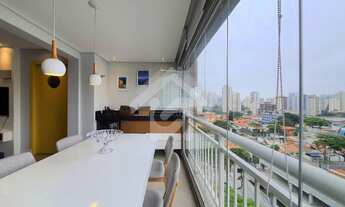 Imagem 5: Apto super charmoso no Brooklin com varanda, lazer total e 2 vagas