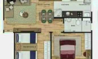 Imagem: Apartamento para aluguel possui 41 metros