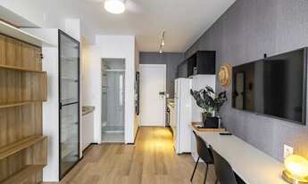 Imagem 2: Apartamento 01 quarto mobiliado para locação na Vila Mariana