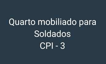 Imagem: Quarto mobiliado para Soldados