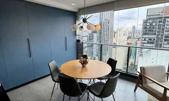 Imagem 5: Locação em Pinheiros, metro Fradique, apto de 73 MTS, 2 dorms, mobiliado, 1 vaga, andar al