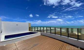 Imagem 2: Cobertura duplex em Intermares com vista definitiva para o mar (negociável