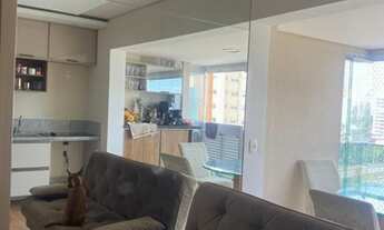 Imagem 7: Apartamento com 1 quarto separado da sala no Brooklin mobiliado