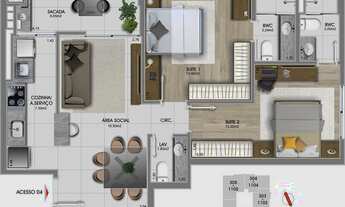 Imagem 3: Oportunidade Apartamento com 2 dormitórios