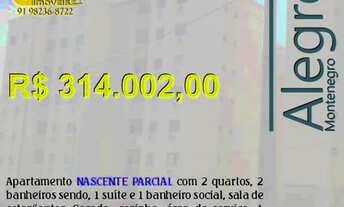 Imagem: Alegro Montenegro. 2 Quartos. 1 Suíte