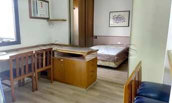 Imagem: Flat totalmente equipado no QI com 30m²