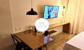 Imagem 2: EXCELENTE APARTAMENTO DE 01 QUARTO, MOBILIADO NA BEIRA MAR DE PIEDADE