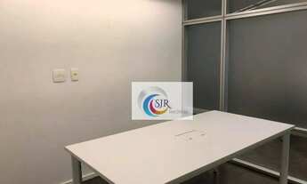 Imagem 15: Laje comercial de 775 m² com carpete e divisórias. 9 banheiros. Ar condicionado. 21 vagas