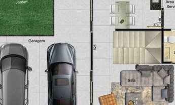 Imagem 6: Casa sobrado em condomínio com 3 quartos no Condomínio House Garden Atlântico 2 - Bairro J