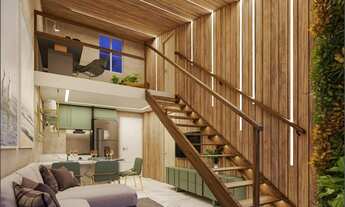 Imagem 4: Temos flats 01 e 02 qtos,jardins e terraço,varios opções de planta a partir de 26 m² á 56