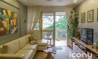 Imagem 4: Apartamento com varanda em rua bucólica no Jardim Botânico