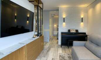 Imagem 4: Apartamento no Campo Belo 43 metros Super Mobiliado em Prédio Novo