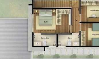 Imagem 7: Casa com 3 dormitórios à venda, 130 m² por R$ 825.105,00 - Condomínio Tirreno Residences