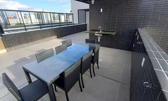 Imagem 5: Flat para aluguel mobiliado, 01 quarto, varanda, lazer em Intermares