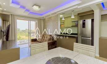 Imagem 2: Apto Cond. Clube - 60m2 dois quartos uma suíte móveis planejados - piscina - 1vagama va