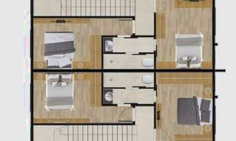 Imagem 4: Lindo sobrado, 3 quartos localizado no bairro Sete de Setembro Gaspar