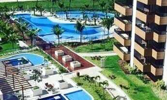 Imagem 2: Apartamento mobiliado de 02 quartos, pé na areia, em ponta de campina