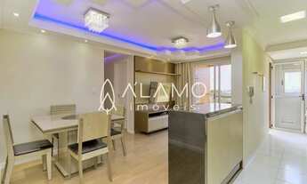 Imagem 4: Apto Cond. Clube - 60m2 dois quartos uma suíte móveis planejados - piscina - 1vagama va