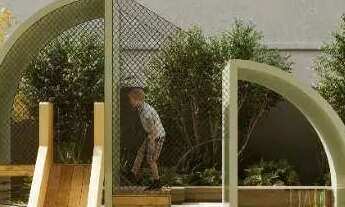 Imagem 6: Edifício Auth - Apartamento 58 m² área privativa 1 quarto, sacada com churrasqueira e 1 va