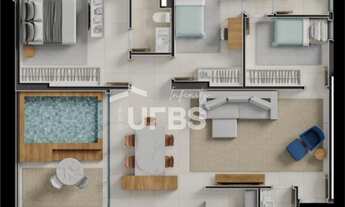 Imagem 2: Cinque Terre Residenze - Apartamento 3 quartos, sendo 3 suítes