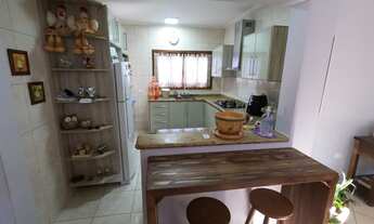 Imagem 6: Sobrado com suíte e área externa com piscina e espaço gourmet para venda em condomínio fec