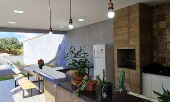 Imagem 3: Casa condomínio lote 800m c/3 suítes churrasqueira piscina rua 12 Vicente pires ótima loca