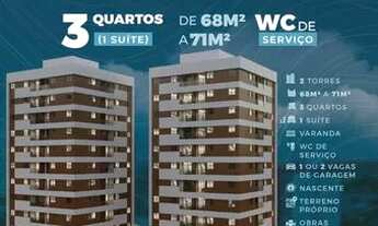 Imagem 6: HF- Lançamento no Cordeiro | 3 quartos 71m² (1 suíte) Lazer completo