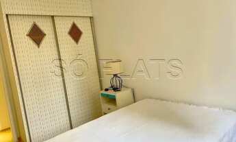 Imagem 4: Flat no Moema Top Life disponível para locação contendo 32m² 1 dormitório 1 vaga de garage