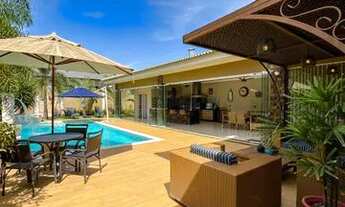 Imagem 2: Casa de condomínio térrea para venda com 430 metros quadrados com 4 quartos