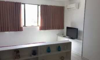 Imagem 2: Flat mobiliado em Boa Viagem com 1 quarto,25m2,nascente e área de lazer