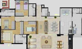 Imagem 4: Apartamento com 3 dormitórios à venda, 136 m² por R$ 1.690.000,00 - Vila Mariana - São Pau