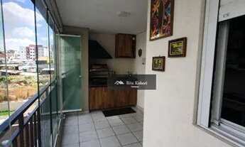 Imagem 3: Apartamento com 3 dormitórios à venda, 81 m² por R$ 750.000,00 - Jardim Flor da Montanha