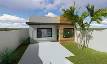 Imagem 2: )(- Linda casa em construção com 2 quartos e amplo quintal em Terras Altas