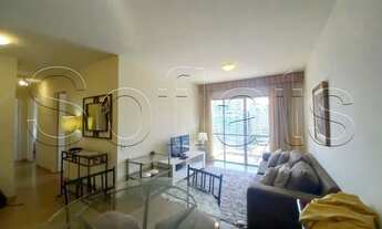 Imagem: Flat no Itaim Bibi mobiliado com 2 dormitórios