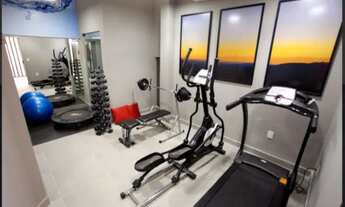 Imagem 5: Oportunidade loft novo semi mobiliado, aluguel anual , próximo ao Mar - Prédio com área d