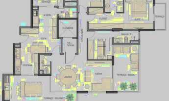 Imagem: Apartamento para venda tem 162 metros quadrados