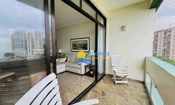 Imagem 2: Apartamento frente mar com sacada Pitangueiras Guarujá