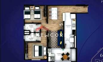 Imagem 2: Apartamento em Rua Botafogo - Guilhermina - Praia Grande/SP