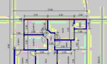 Imagem 4: Alugo Casa em Junqueirópolis, Loteamento Campo Belo, 3 Quartos