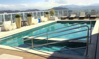 Imagem: 1 dorm com suíte lavabo ampla varanda