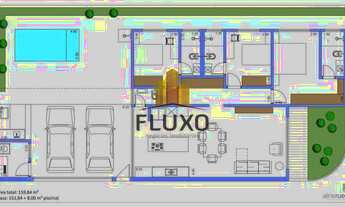 Imagem 2: Casa no Bairro PARQUE JARDIM EUROPA na cidade de BAURU