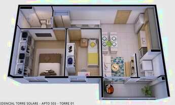 Imagem 5: DL Região da Maraponga, Condomínio Torre Solare, apartamento com elevador