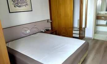 Imagem 4: Flat totalmente equipado no QI com 30m², 1 dormitório e 1 vaga em Moema disponível para lo