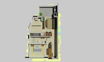 Imagem 7: Apartamento para venda com 68 metros quadrados com 2 quartos em Caiçara - Praia Grande - S